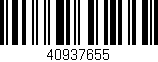 Código de barras (EAN, GTIN, SKU, ISBN): '40937655'