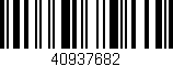 Código de barras (EAN, GTIN, SKU, ISBN): '40937682'