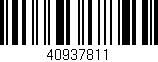 Código de barras (EAN, GTIN, SKU, ISBN): '40937811'
