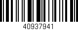 Código de barras (EAN, GTIN, SKU, ISBN): '40937941'
