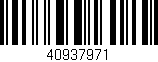 Código de barras (EAN, GTIN, SKU, ISBN): '40937971'