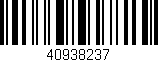 Código de barras (EAN, GTIN, SKU, ISBN): '40938237'
