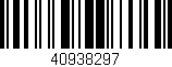 Código de barras (EAN, GTIN, SKU, ISBN): '40938297'