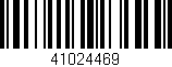 Código de barras (EAN, GTIN, SKU, ISBN): '41024469'
