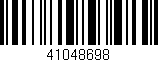 Código de barras (EAN, GTIN, SKU, ISBN): '41048698'