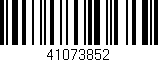 Código de barras (EAN, GTIN, SKU, ISBN): '41073852'