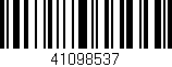 Código de barras (EAN, GTIN, SKU, ISBN): '41098537'