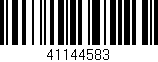 Código de barras (EAN, GTIN, SKU, ISBN): '41144583'