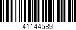 Código de barras (EAN, GTIN, SKU, ISBN): '41144589'