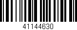 Código de barras (EAN, GTIN, SKU, ISBN): '41144630'