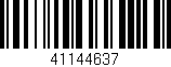 Código de barras (EAN, GTIN, SKU, ISBN): '41144637'
