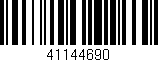 Código de barras (EAN, GTIN, SKU, ISBN): '41144690'