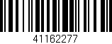 Código de barras (EAN, GTIN, SKU, ISBN): '41162277'