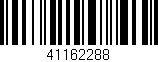 Código de barras (EAN, GTIN, SKU, ISBN): '41162288'