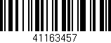 Código de barras (EAN, GTIN, SKU, ISBN): '41163457'