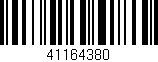 Código de barras (EAN, GTIN, SKU, ISBN): '41164380'