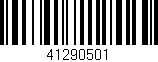 Código de barras (EAN, GTIN, SKU, ISBN): '41290501'