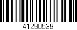 Código de barras (EAN, GTIN, SKU, ISBN): '41290539'