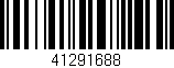 Código de barras (EAN, GTIN, SKU, ISBN): '41291688'