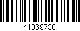 Código de barras (EAN, GTIN, SKU, ISBN): '41369730'