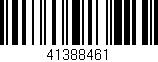 Código de barras (EAN, GTIN, SKU, ISBN): '41388461'