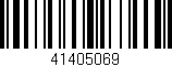 Código de barras (EAN, GTIN, SKU, ISBN): '41405069'