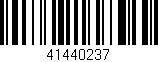 Código de barras (EAN, GTIN, SKU, ISBN): '41440237'