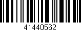 Código de barras (EAN, GTIN, SKU, ISBN): '41440562'