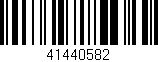 Código de barras (EAN, GTIN, SKU, ISBN): '41440582'