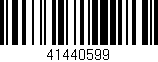 Código de barras (EAN, GTIN, SKU, ISBN): '41440599'