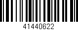 Código de barras (EAN, GTIN, SKU, ISBN): '41440622'