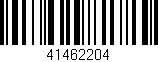 Código de barras (EAN, GTIN, SKU, ISBN): '41462204'