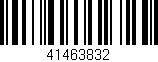 Código de barras (EAN, GTIN, SKU, ISBN): '41463832'