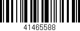 Código de barras (EAN, GTIN, SKU, ISBN): '41465588'