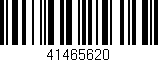 Código de barras (EAN, GTIN, SKU, ISBN): '41465620'