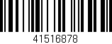 Código de barras (EAN, GTIN, SKU, ISBN): '41516878'