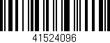 Código de barras (EAN, GTIN, SKU, ISBN): '41524096'