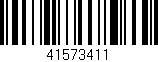 Código de barras (EAN, GTIN, SKU, ISBN): '41573411'