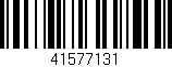 Código de barras (EAN, GTIN, SKU, ISBN): '41577131'