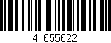 Código de barras (EAN, GTIN, SKU, ISBN): '41655622'