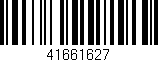 Código de barras (EAN, GTIN, SKU, ISBN): '41661627'