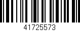 Código de barras (EAN, GTIN, SKU, ISBN): '41725573'