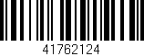 Código de barras (EAN, GTIN, SKU, ISBN): '41762124'
