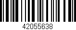 Código de barras (EAN, GTIN, SKU, ISBN): '42055638'