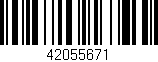 Código de barras (EAN, GTIN, SKU, ISBN): '42055671'