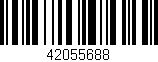 Código de barras (EAN, GTIN, SKU, ISBN): '42055688'