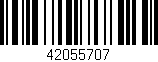 Código de barras (EAN, GTIN, SKU, ISBN): '42055707'