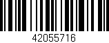 Código de barras (EAN, GTIN, SKU, ISBN): '42055716'