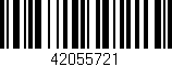 Código de barras (EAN, GTIN, SKU, ISBN): '42055721'