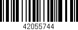Código de barras (EAN, GTIN, SKU, ISBN): '42055744'